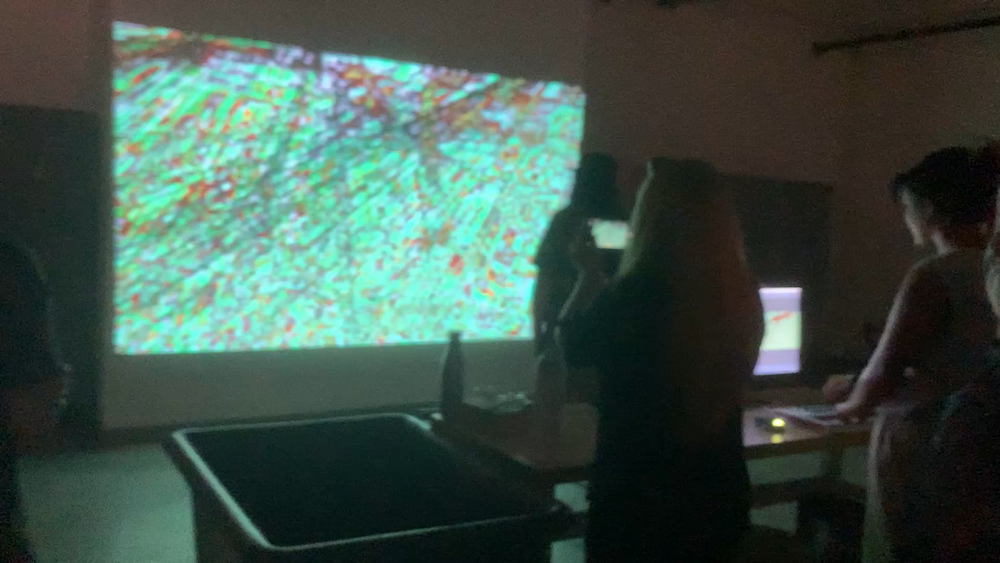Interactive Spatial · Kinect Projection Mapping Installation