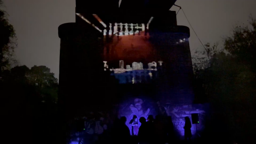 Haunted Dancehall · Live Rave Visuals & Projection Direction