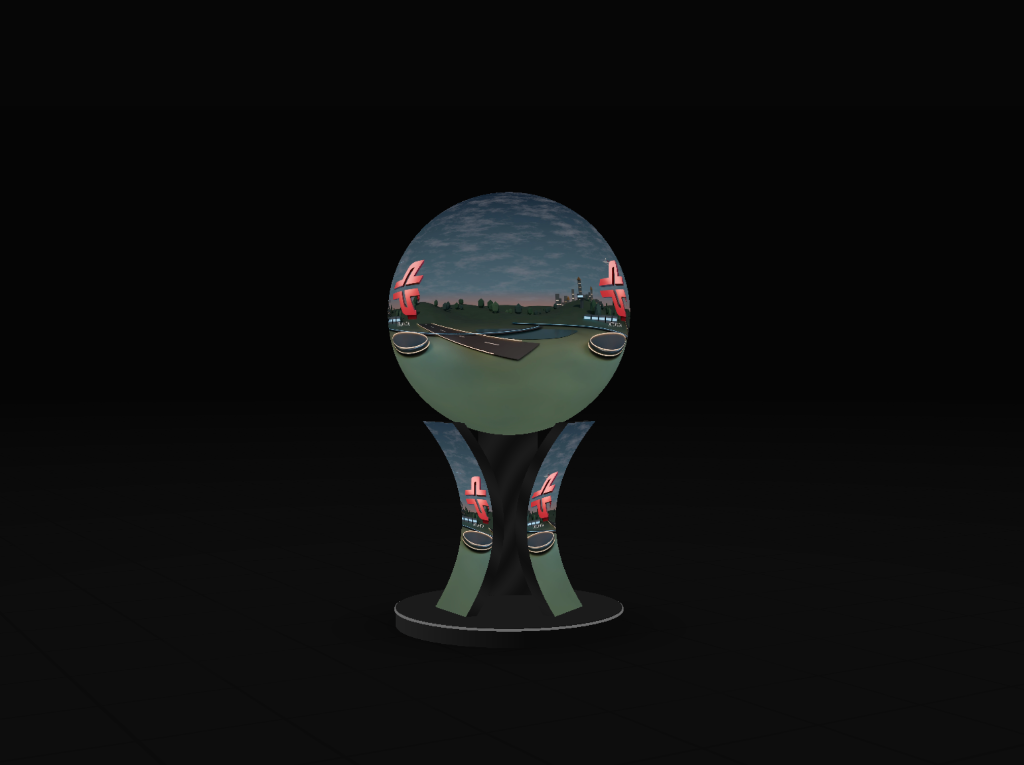 ATLAS Globe · 3D Installation Visualization